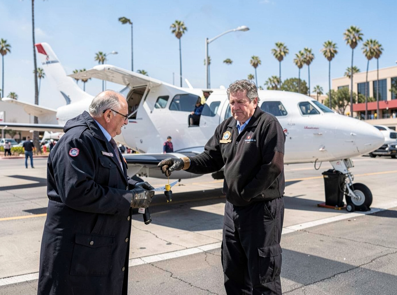 Same-Day Flight Changes in Los Angeles